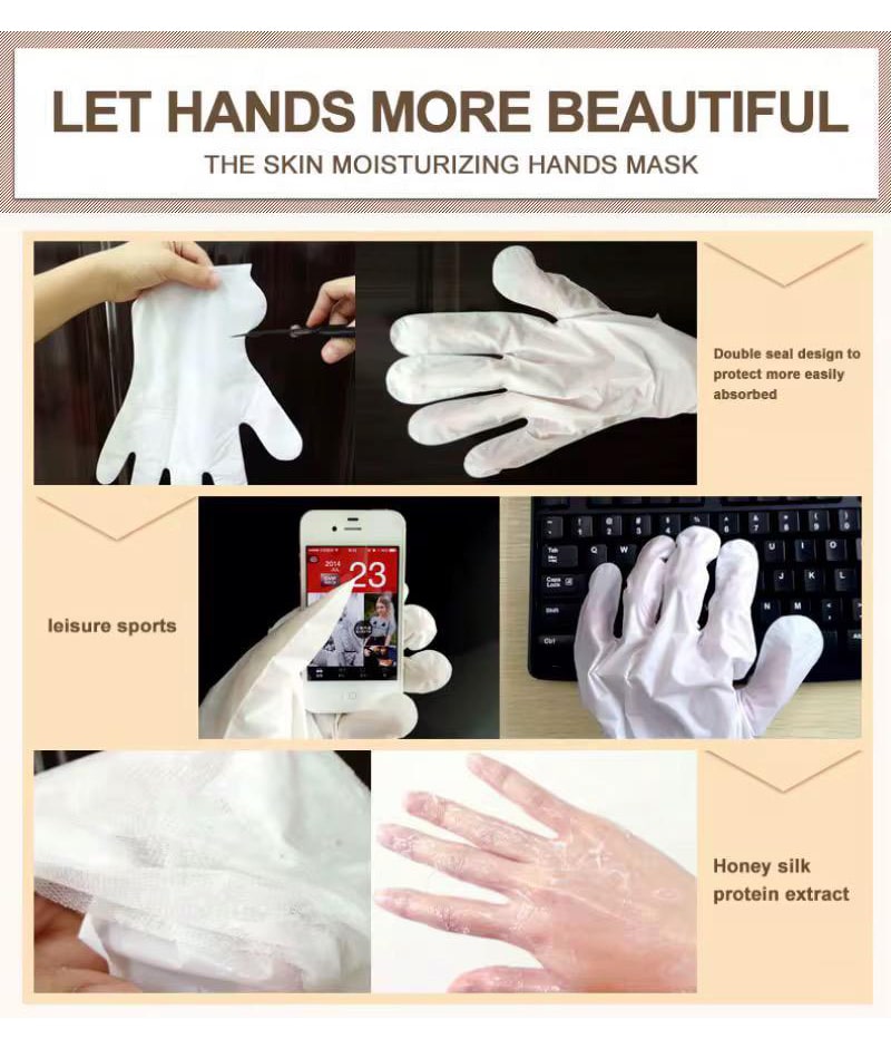 ماسک دست عسل مدل دستکشی بیوآکوا